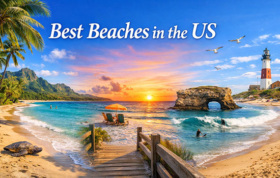 Best Beaches in the US for Families, Adventure and Scenic Beauty