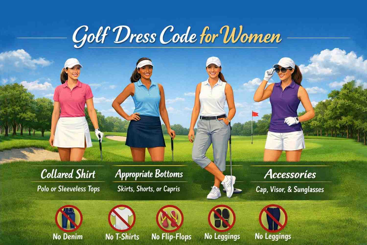 Golf Dress Code for Women: Complete Guide to Stylish and Proper Golf Attire
