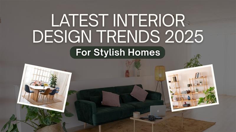 Latest Interior Design Trends 2025 for Stylish Homes