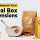 Cereal Box Dimensions
